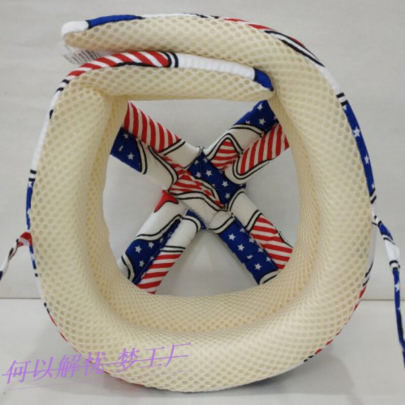 Toddler hood anti-fall 2019 Summer breathable baby Anti-crash hat Learn step hat guard hat Safety helmet 