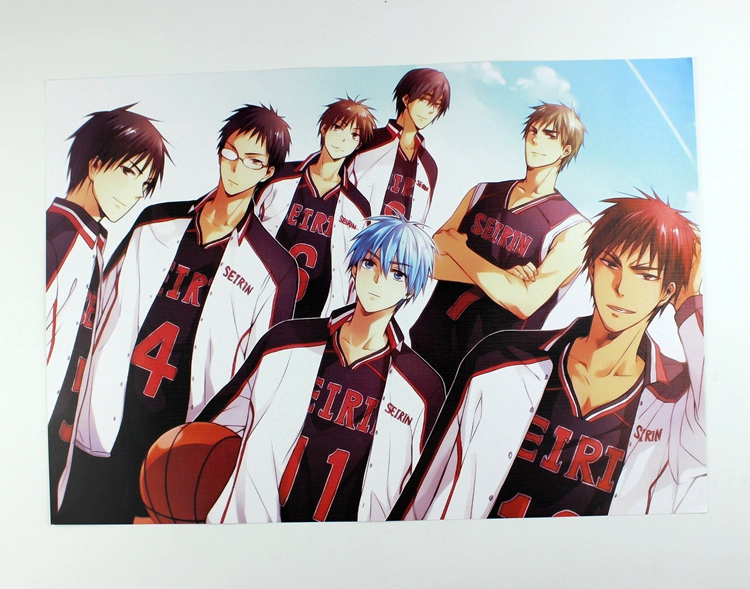 Kuroko của bóng rổ poster phép lạ thời đại phim hoạt hình Nhật Bản anime xung quanh hình nền dán tường dán bức tranh tường các sticker cute