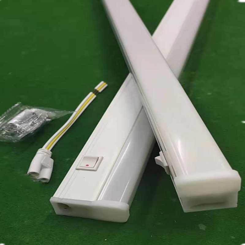 Klang overall cabinet light LED lighting T5 integrated engineering bracket BS cover waterproof belt switch light 4W-16W