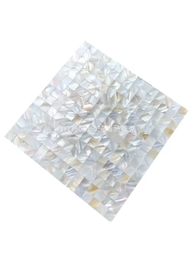 20 маленький боевой натуральный цвет мозаика розовая раковина фона балкон балкон кухня внутренняя плитка настенная паста самостоятельно