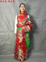 Tibetan women Tibetan womens new robes Tibetan womens new Tibetan womens wedding clothes New fashion high-end