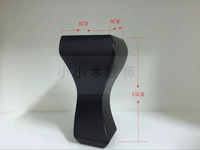 Черный, 15см