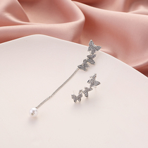 Dancing Advanced Butterfly Earrings Female Tide Earrings 2020 Tide Ear Clamp Ear Clamp Ear Clamp