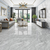 Foshan ceramic tile gray porcelain throwing brick 800x800 living room floor tile bedroom non-slip wear-resistant marble floor tiles