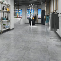Industrial wind cement gray tile antique brick 600x600 restaurant non-slip floor tile indoor matte wear-resistant floor tile