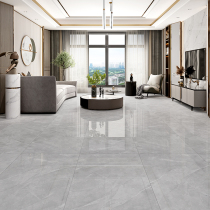 Light gray whole body marble tile 600x1200 living room bedroom floor tiles non-slip wear-resistant floor tiles Foshan tiles