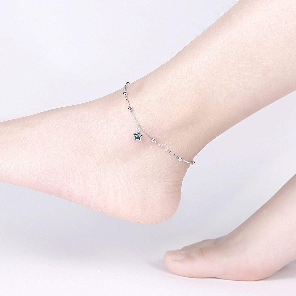 Chaine de cheville Femme BELAMI en Argenterie - Ref 3101796 Image 8