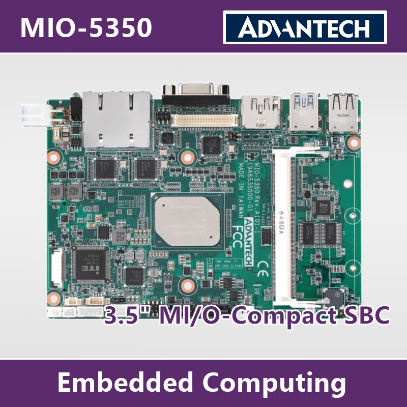 3 5-inch single-board computer #Advance MIO-5350N-S1A1E-S2A1E Celeron N3350 N4200 eDP