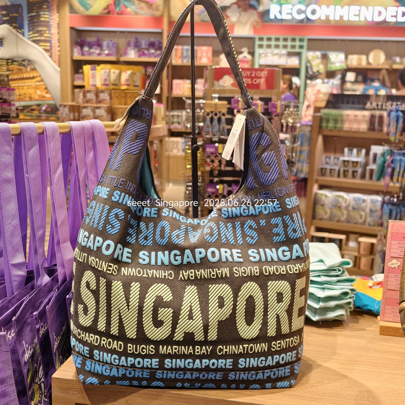 [Authentic in Stock] Robin-Ruth Singapore Dilireba Bag Specialty Tourist Souvenir Shoulder Bag