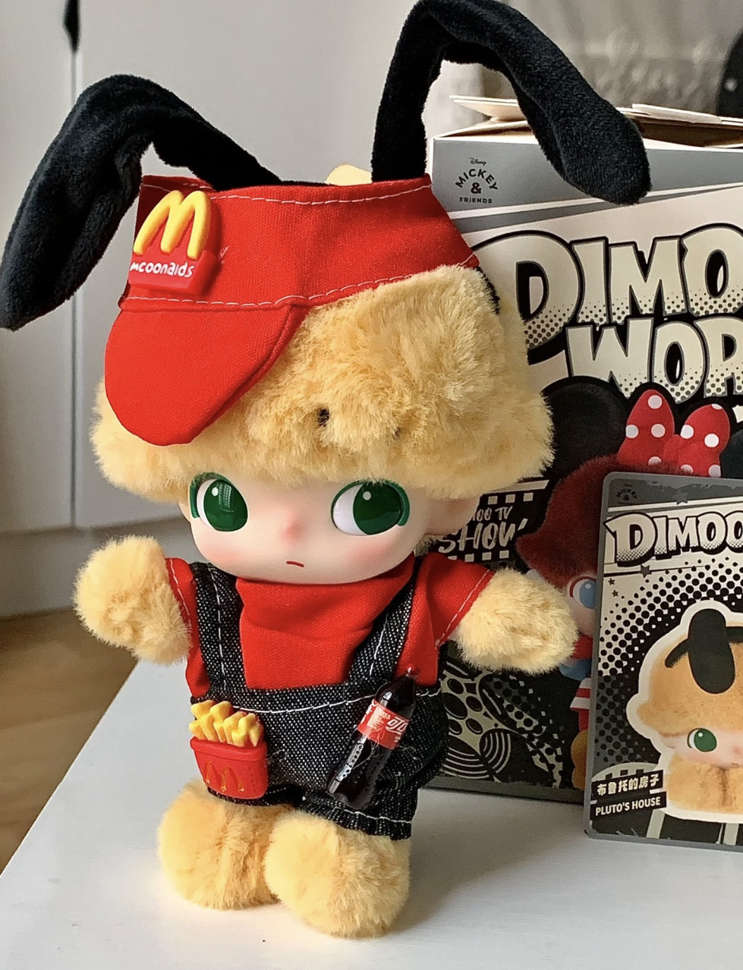 泡泡玛特DIMOO麦当劳娃衣挂件套装兄弟们冲!_潮玩娃衣_淘宝游戏网