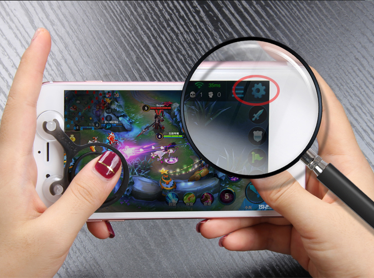 Android mobile game joystick sucker stick vua vinh quang đi bộ hướng tạo tác xử lý nút màn hình cốc hút tay cầm edra