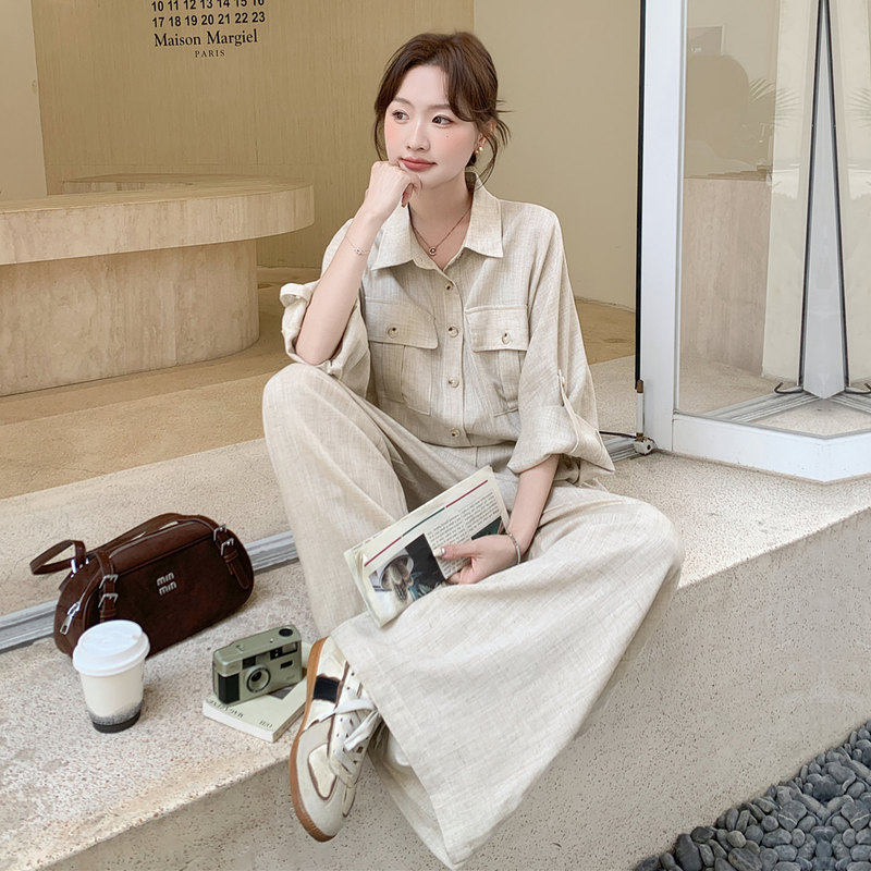 Fashionable, Stylish, Simple, Lightweight Workwear Jumpsuit for Women, New Summer Casual High-Waisted Slimming Elegant Jumpsuit Trendy