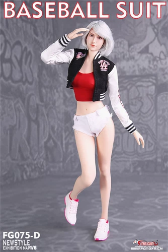 Du Niang [Spot] Fire Girl Toys 1/6 FG075 Женщины -солдаты Сексуальные бейсбольные набор