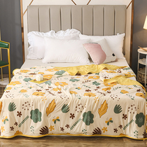 (Buy new products) Knitted cotton black technology Ice Silk double-sided summer quilt A version knitted cotton B version cool silk