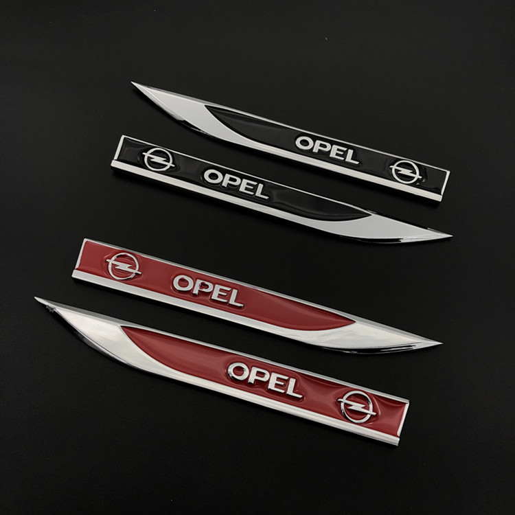 Opel car label sticker Andra blade leaf plate side sticker decorative sticker Yate Andra British speed modification label