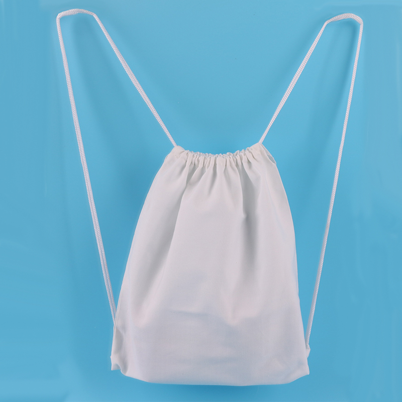 Self-painted shoulder backpack Kindergarten hand-painted graffiti drawstring backpack painted blank DIY hand-painted bag