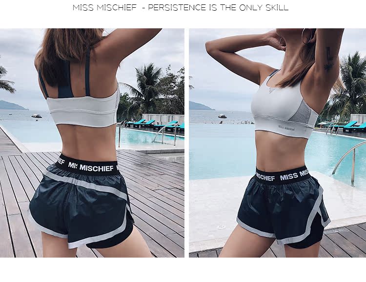 Cô gái lạ hỗ trợ cao đồ lót thể thao nữ chống sốc tập hợp màu sắc phù hợp với vành đai mỏng đẹp trở lại yoga tập thể dục áo ngực áo tank top gym nữ
