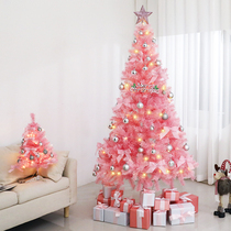Christmas tree Nordic style pvc romantic pink 1 5m shopping mall window layout 2024 new Christmas decoration