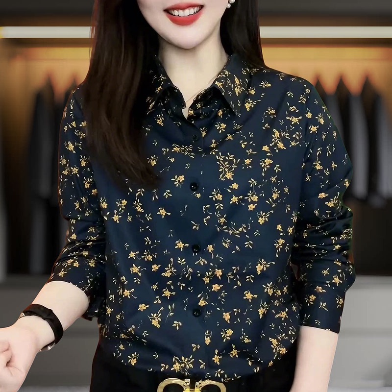 【Premium Quality】2025 New Men's Floral Long-Sleeve and Short-Sleeve Printed Shirts, Fashionable and Versatile, Internet Celebrity Style for Business