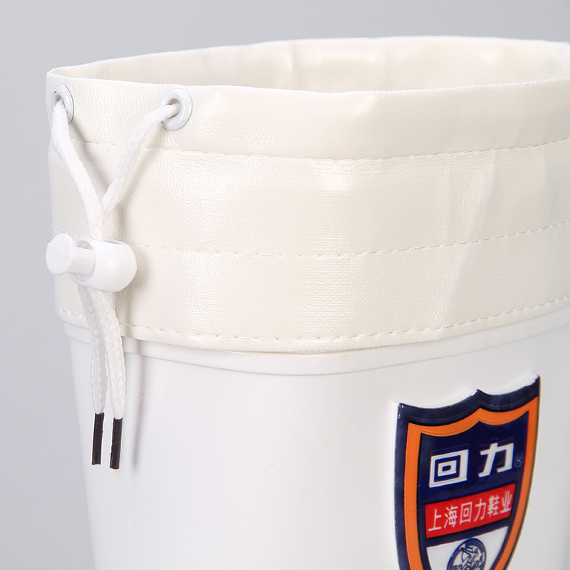 Kéo lại cộng với nhung nam và nữ ủng trắng đi mưa thấp để giúp chống trơn trượt vệ sinh thực phẩm trong ống đi mưa ống cao giày chống nước đi phượt