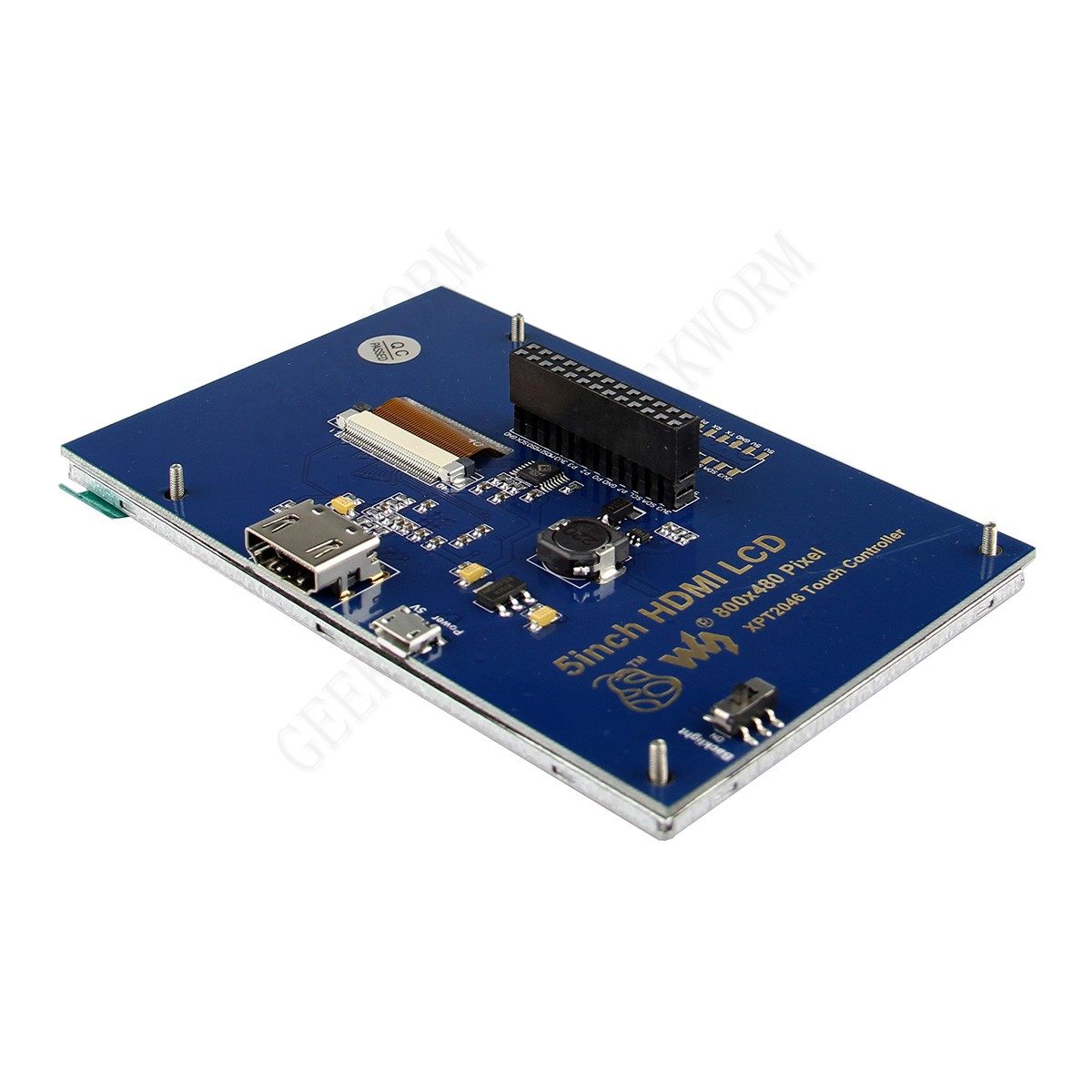 Купить Макетная плата MCU raspberry pi 3b树莓派3b/2b/b+ pi 5寸触摸屏 一体机 ...