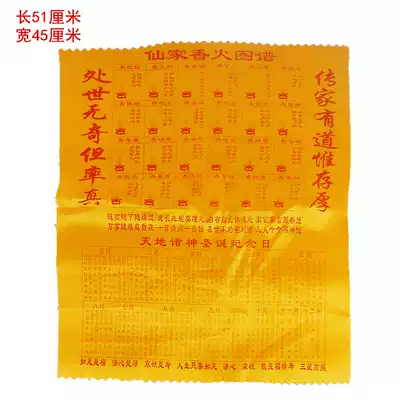 Xianjia incense spectrum transshipment of evil incense diagram Guanyin fragrance spectrum diagram