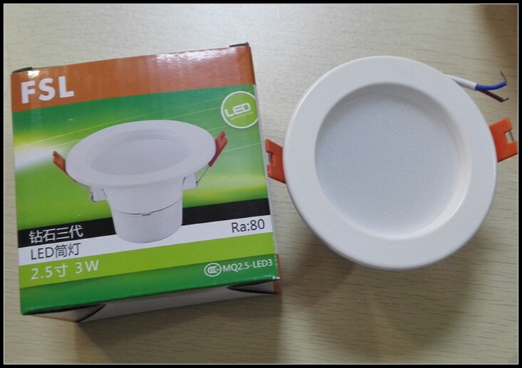 Foshan Lighting LED Downlight Three Generations Diamond 2 5 inches 3 inches 3 5 inches 4 inches 5 inches 5 inches 6 inches 8 inches 3W20W