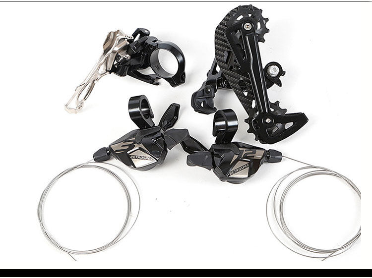High Mountain Bike Climbing Bike Variable-speed 11 11 12 12 24 24 36 36 Speed Finger Dial Back Dial Derailleur