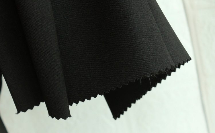 Демисезонные шерстяные черные штаны, свободный прямой крой 