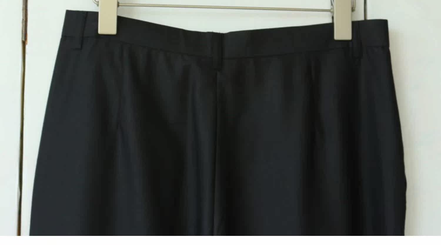 Тонкие шерстяные штаны, повседневные брюки, свободный прямой крой 