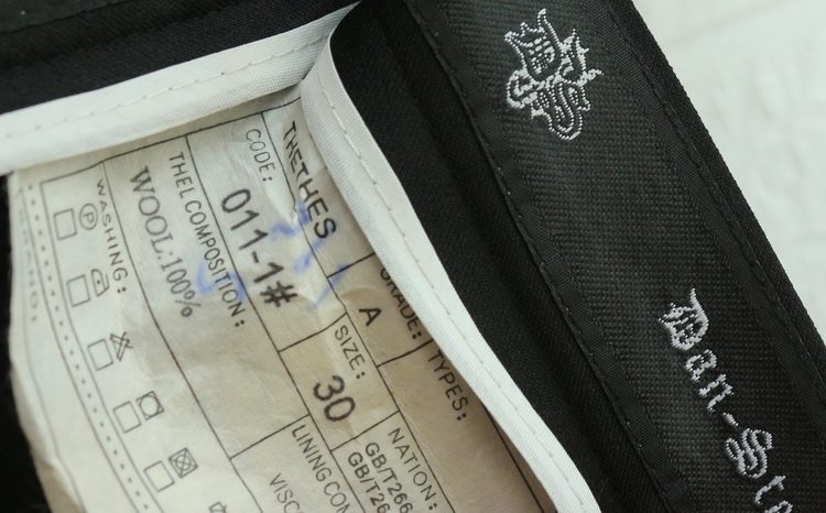 Демисезонные шерстяные черные штаны, свободный прямой крой 