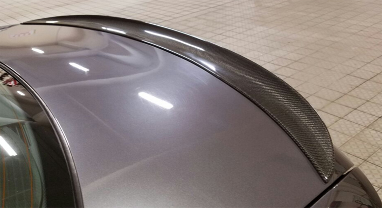 05-12 BMW cũ 3 series E90 318i 320i 325i sửa đổi cánh đuôi bằng sợi carbon - Sopida trên đuôi cá xe hơi