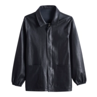 Черный воротник, длина миди