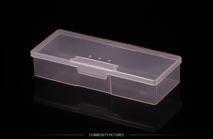 New nail hộp lưu trữ công cụ màu hộp nhựa purse box nail tool set chủ bút hộp đồ trang sức máy dũa nail cầm tay
