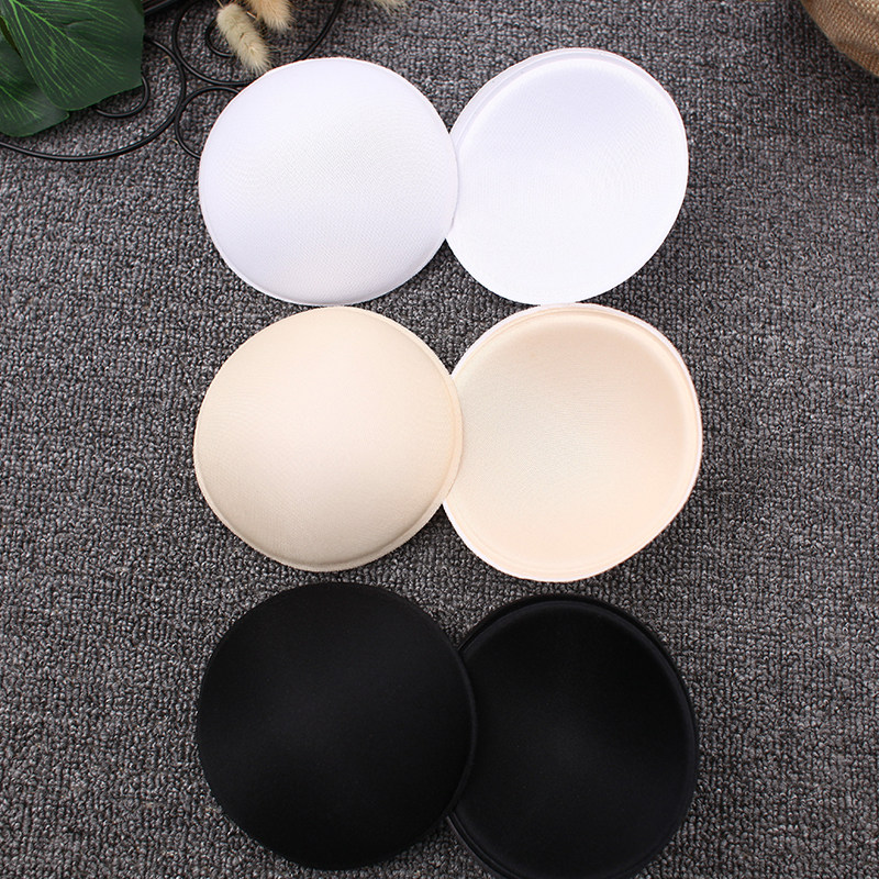 103 11 5cm diameter round sponge chest pad breathable yoga suit chest wrap sports vest chest pad insert