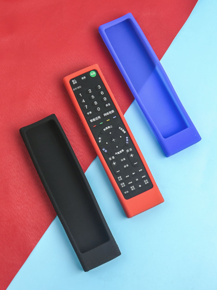 tivi xiaomi 75 inch Bộ điều khiển từ xa Sikai Sony TV điều khiển từ xa bằng giọng nói RMF-TX200C silicone bảo vệ vỏ chống vỡ 210 - TV tivi Panasonic