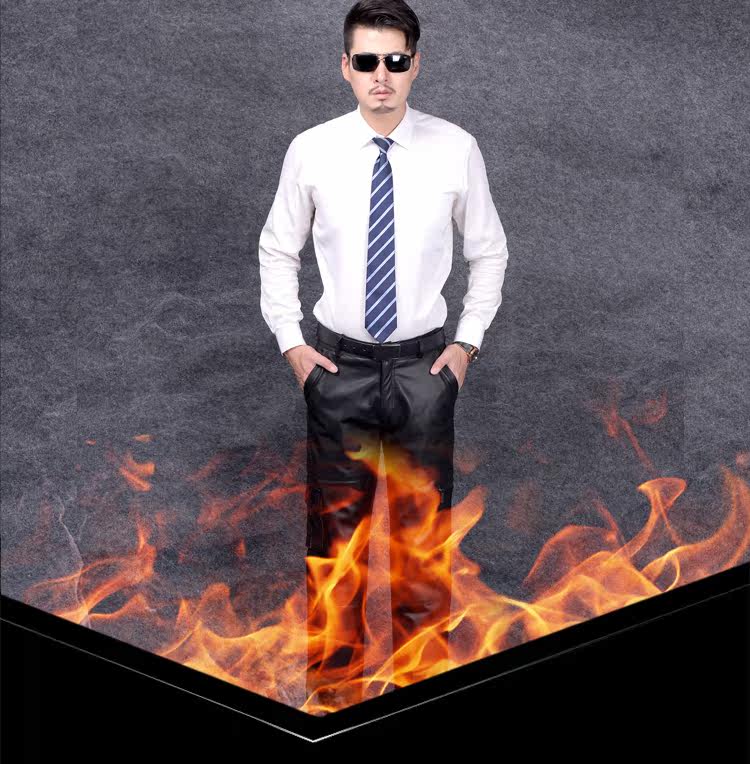 Pantalon cuir homme en vrac pour hiver - Ref 1484452 Image 6