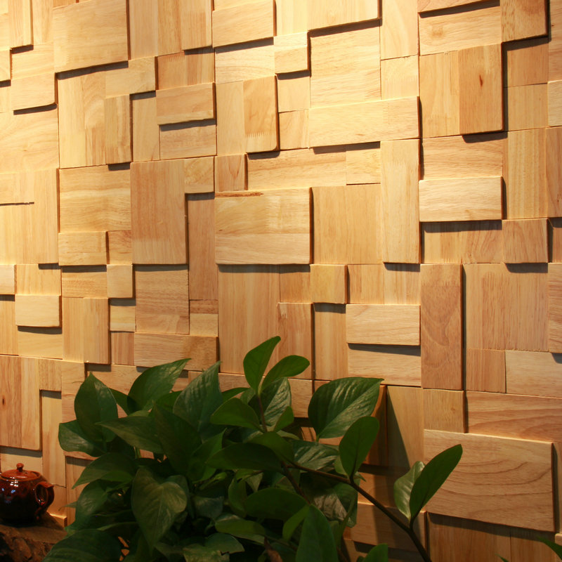 Solima Mosaic Living Room TV Backwall Bedroom Avenue Café HomeBackground wall decoration material boat wood