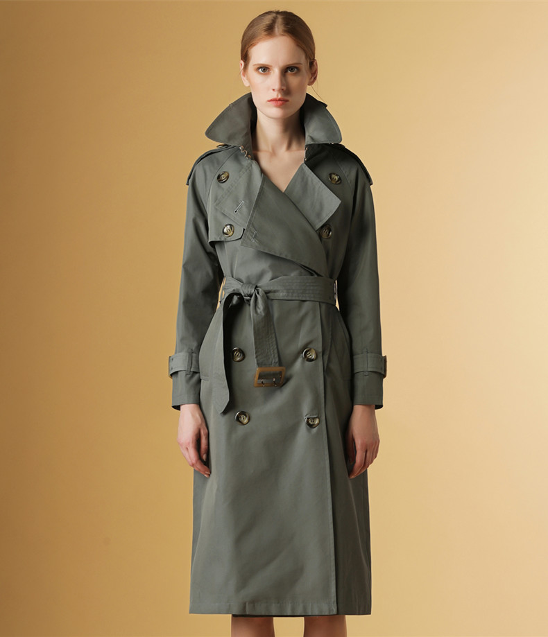 Trench pour femme en Coton - Ref 3227844 Image 21