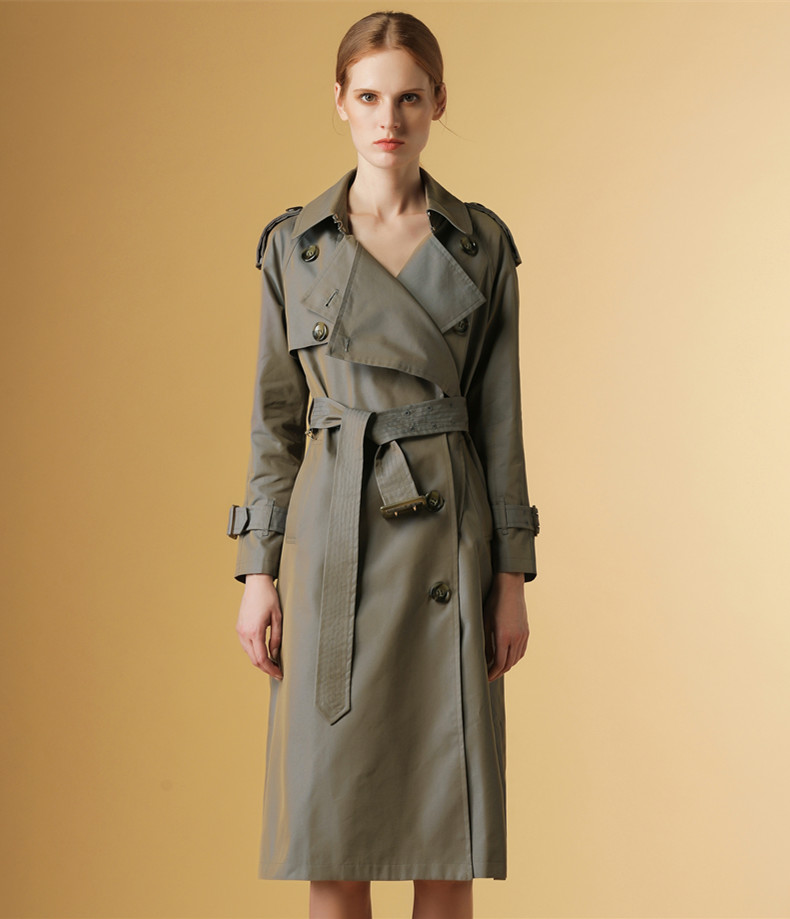 Trench pour femme en Coton - Ref 3227844 Image 17