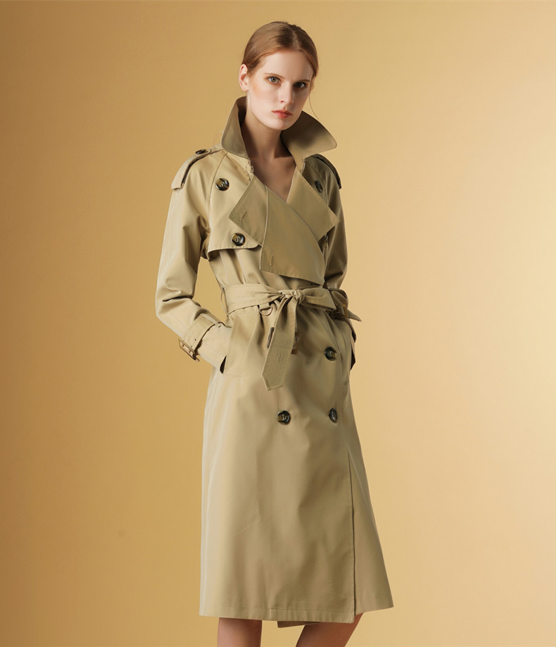 Trench pour femme en Coton - Ref 3227844 Image 7