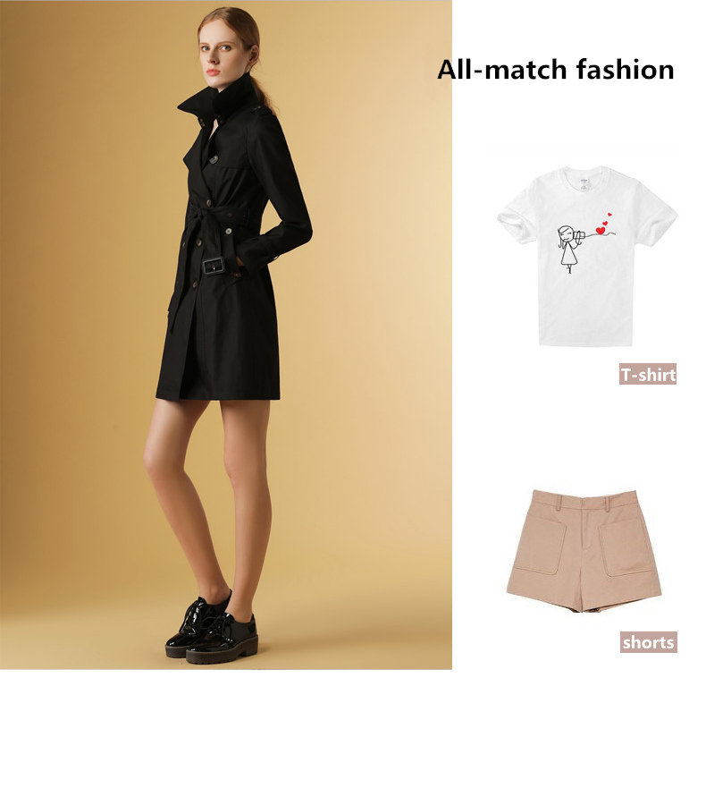 Trench pour femme en Coton - Ref 3227458 Image 18