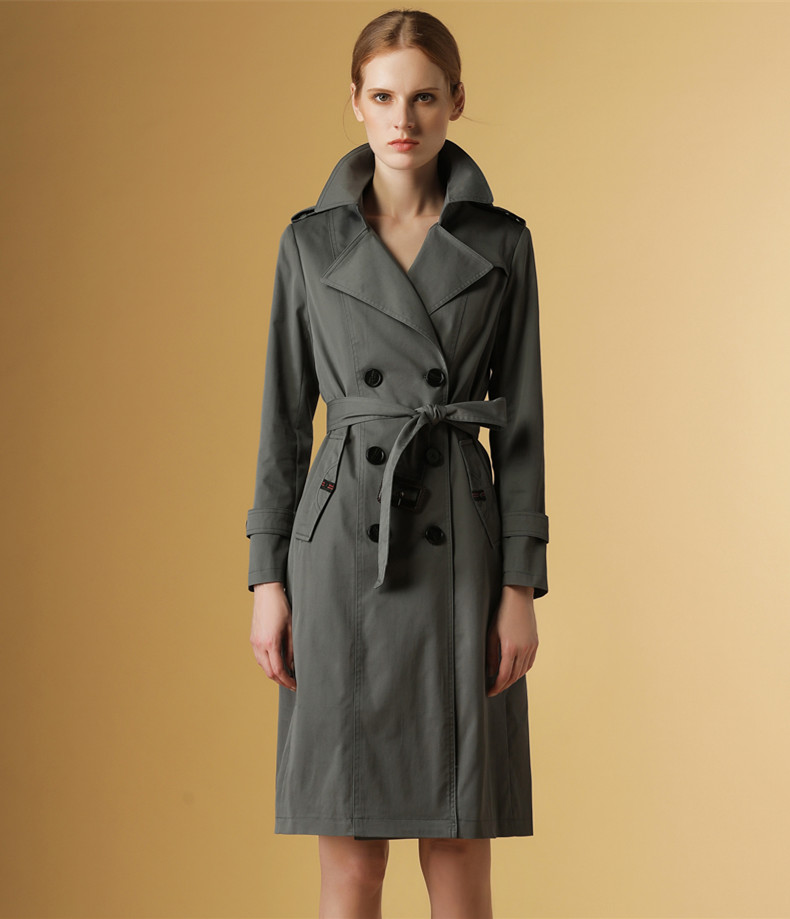 Trench pour femme en Coton - Ref 3225885 Image 20