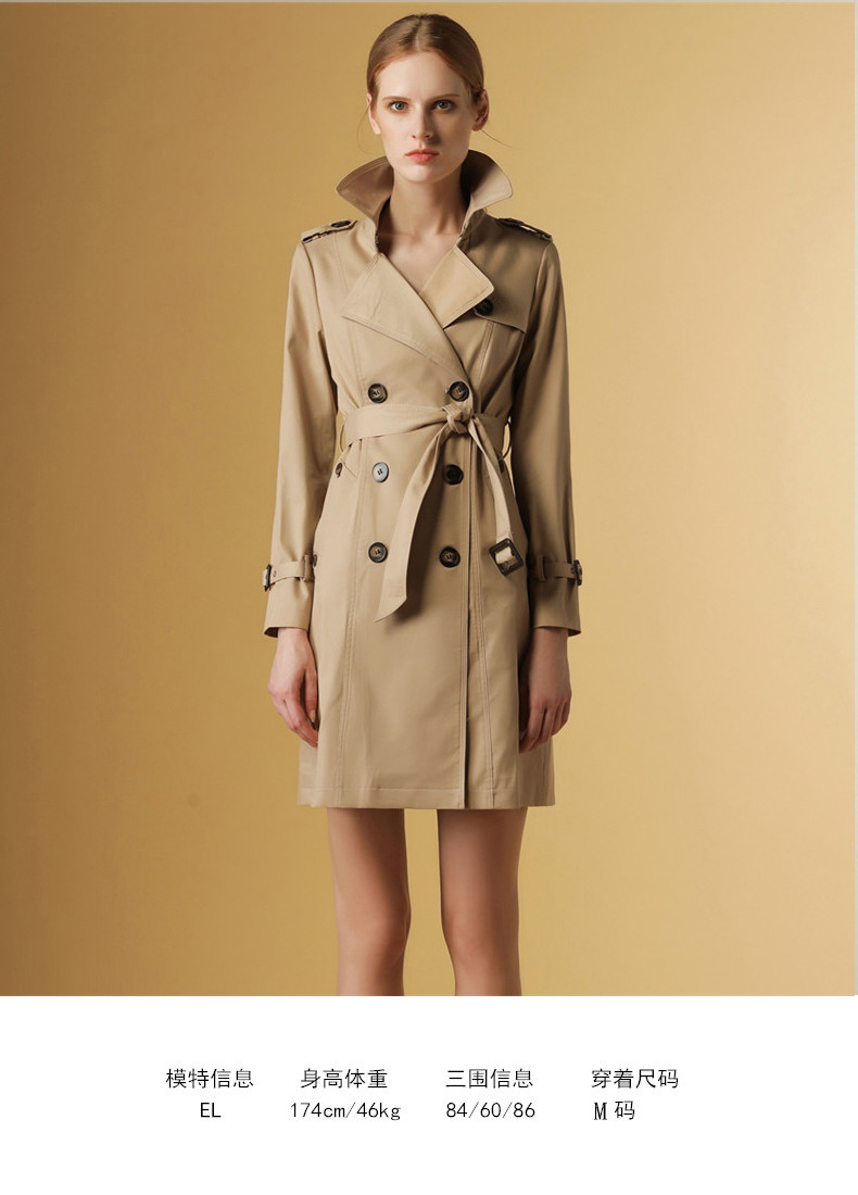 Trench pour femme en Coton - Ref 3227458 Image 12