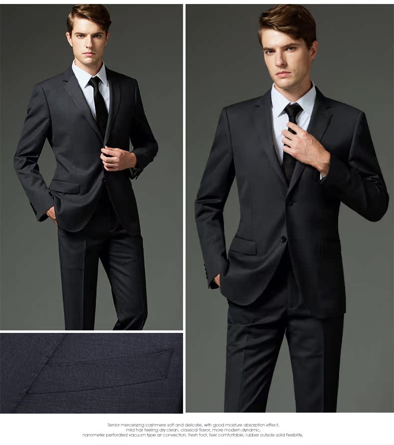 Costume homme en laine pour automne - Ref 1570826 Image 28