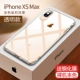 Apple XS Max-Transparent ★ Оставленная без стали пленка [Двухлорная подушка безопасности против капельницы и пылепроницаемая конструкция не блокирует объем мягкой оболочки без травм.