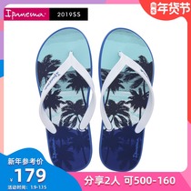 Ipanema IPA printed sandals and slippers for mens summer Flip-flops flat foot drag sandals non-slip