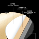 Круглый портативный складной рефлектор, портативная трубка, заполняющий свет, камера, 80см