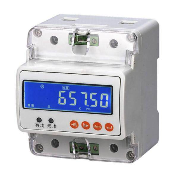 DT802-1 rail-type energy meter 4P-1 voltage current power frequency meritorious electric power reactive power