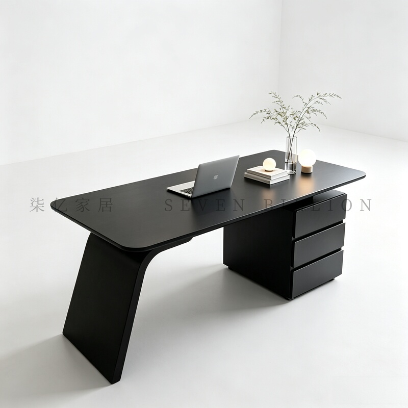 Rock Slab Executive Desk, Office Desk, Living Room 2026 New Model, Home-Use Light Luxury High-End Computer Desk, Medical Beauty Consultation Desk